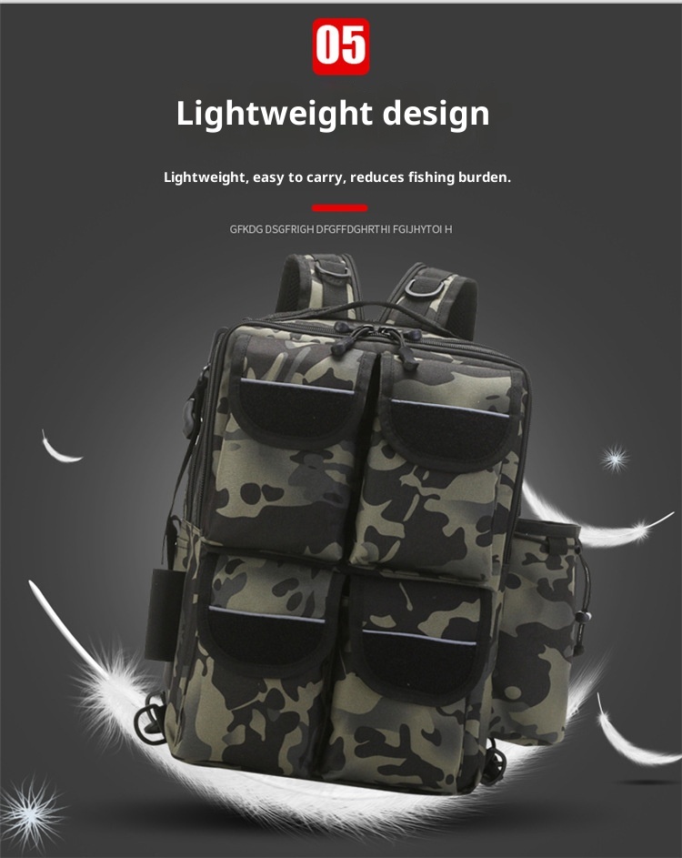 ActiveGo 2021 New Lure Men Travel Climbing Small Camouflage Sports Bag Outdoor Tactical Backpack Large Capacity_voghion.com