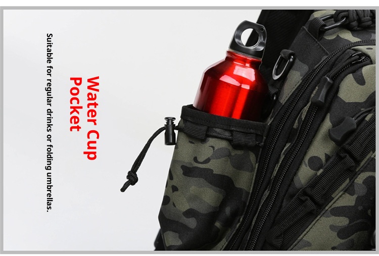 ActiveGo Factory Direct New Multi-Use Men's Large Capacity Multi-Functional Lure Backpack Shoulder Crossbody Chest Bag_voghion.com