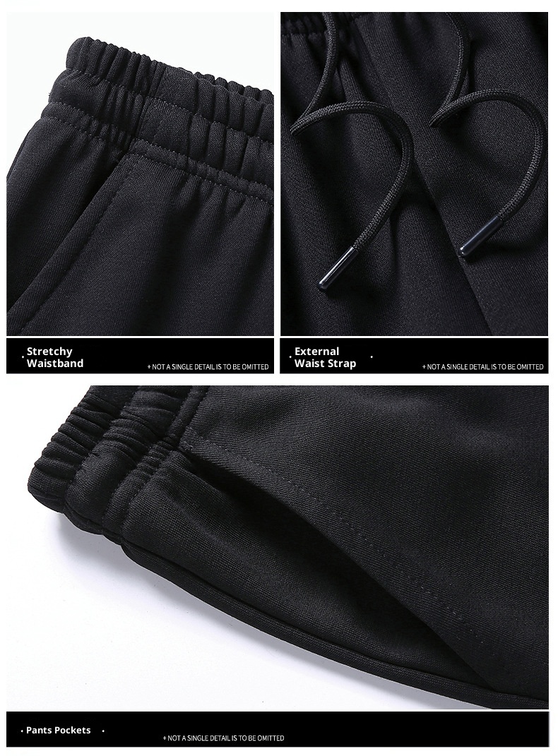 001 New Sports Men Spring Autumn Sweatshirt Straight Pants Running Casual Two-piece Set Plus Size Cardigan Suit Customized_voghion.com