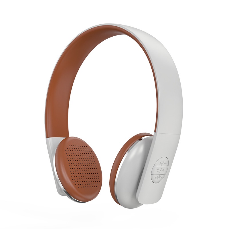 3c Head-mounted Bluetooth Headset A50-BT Stereo Wireless Sports Running Ultra-long Battery Life Retro Style American_voghion.com