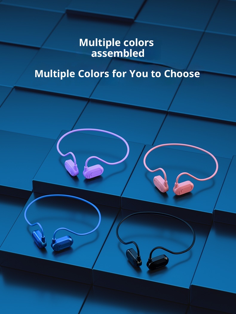 3c Air Conduction Bluetooth Wireless Sports Running Export Neckband Non-In-Ear Long-Wear Comfortable Earphones_voghion.com