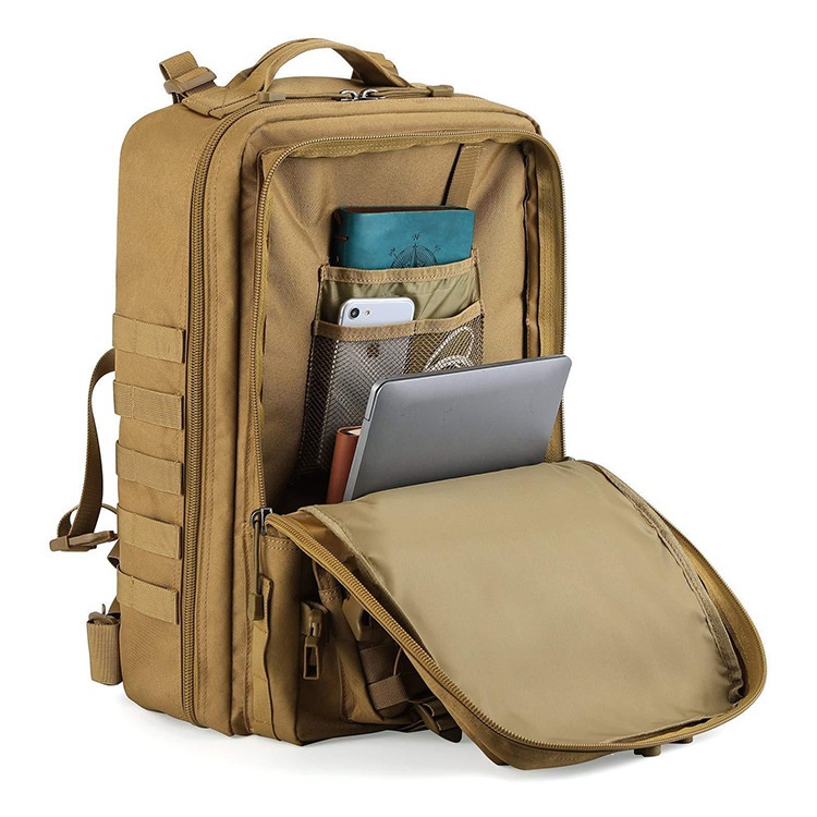 ActiveGo Cross-border Outdoor 3P MOLLE Tactical Bag Large Capacity Waterproof Mountaineering Hiking Camping Sports Backpack_voghion.com