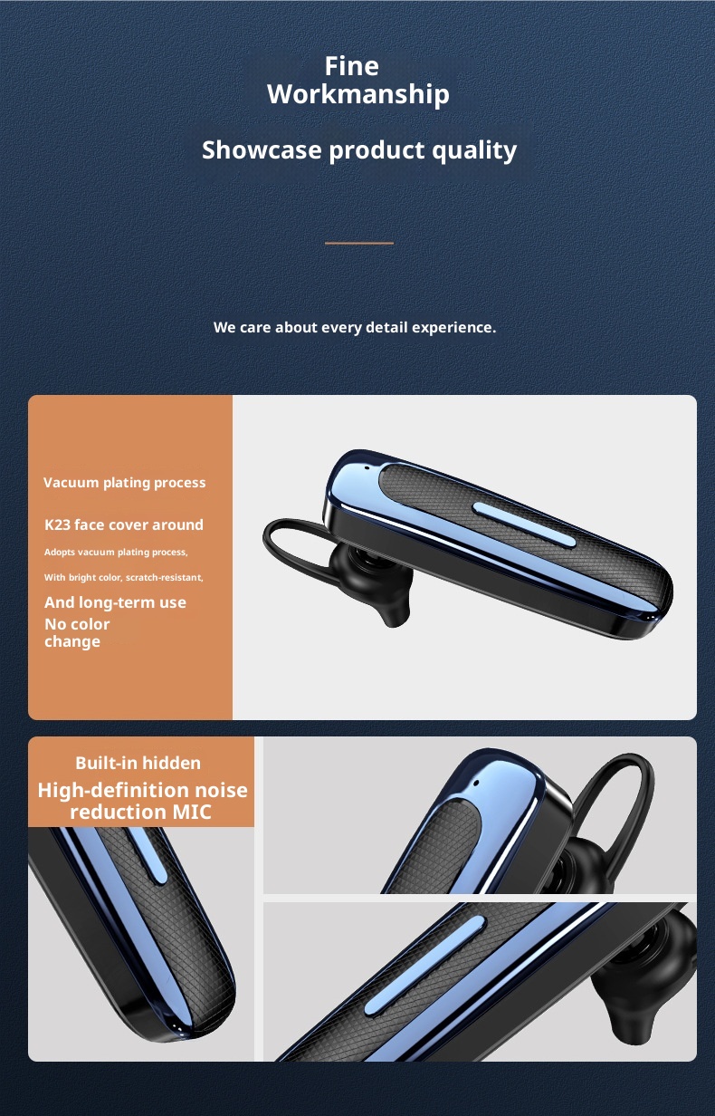 3c Cross-bordr E1 Bluetooth Großes WLAN Lange Akkulaufzeit Sport Geräuschunterdrückung In-AR Kopfhörer Huaqiangbi_voghion.com