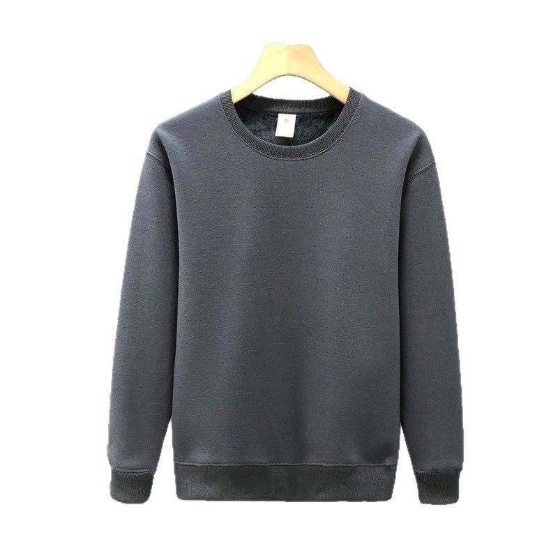 boy Men's Sweatshirt Versatile 2025 Autumn Winter New Round Neck Long Sleeve Trendy Loose Casual Base Shirt_voghion.com