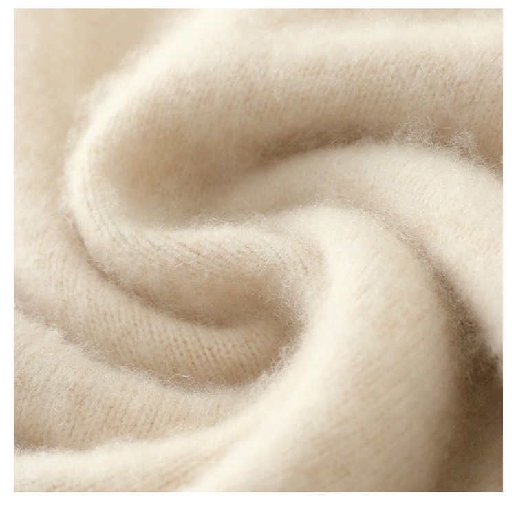 boy Boy Boy 100% Pure Wool Sweater For Men, Half Turtleneck, Thickened Business Cashmere Sweater, Loose Knitted Base Shirt_voghion.com