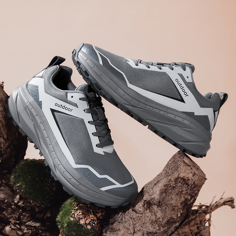 ShoeGlobe Outdoor-Wanderschuh für Herren, Herbstneuheit: Wasserdicht, rutschfest, abriebfest, leicht, stoßdämpfend, für jedes Gelände_voghion.com