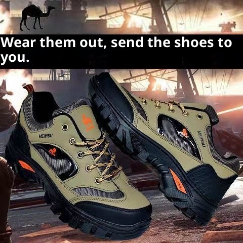 ShoeGlobe Sommer-Outdoor-Sportschuhe für Herren: Wasserdicht, rutschfest, abriebfest, atmungsaktiv, geruchshemmend, sicher für Reisen und Outdoor-Aktivitäten._voghion.com