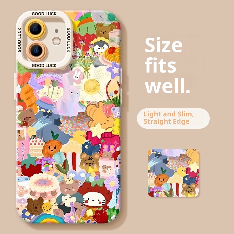 Custodia per telefono TechGlobe Animal Carnival Max Pro Nuovo modello 17 Spring Air Dopamine con cordino 16 set_voghion.com