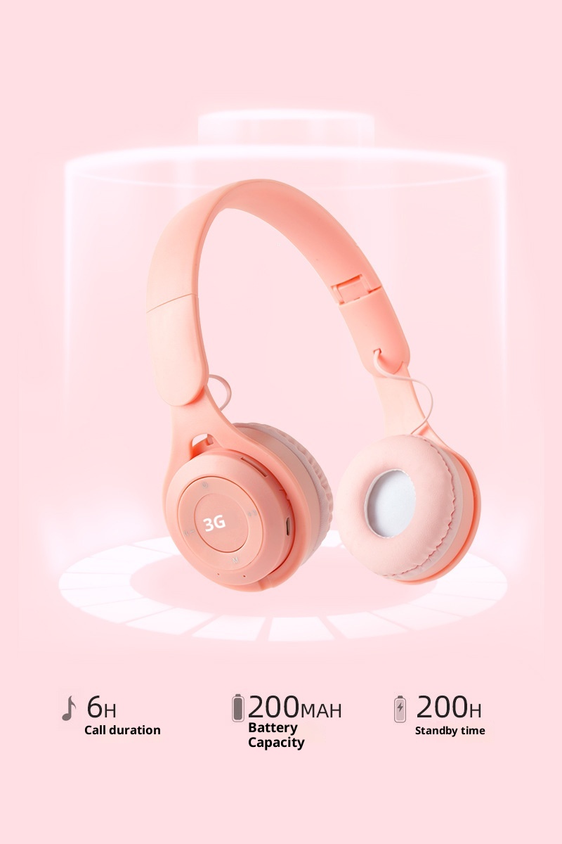 3c Cross-border Y08 Children's Bluetooth Wireless Low Latency Gaming Sports Headset Wholesale_voghion.com