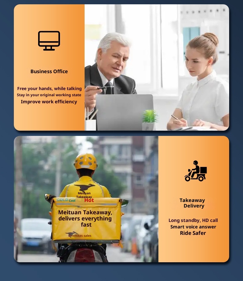 3c Cross-Border Neue kabellose Bluetooth-Kopfhörer für Unternehmen X6 In-Ear/Over-Ear mit extrem langer Akkulaufzeit, ENC-Anrufsteuerung und digitaler Sprachsteuerung_voghion.com