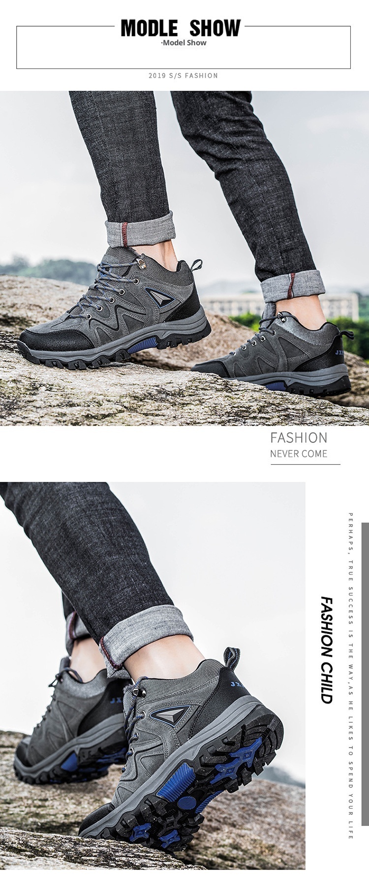 ShoeGlobe, scarpe da trekking da uomo di grandi dimensioni, spesse, impermeabili, antiscivolo, foderate in pile, in cotone, da viaggio, stivali da neve per esterni_voghion.com