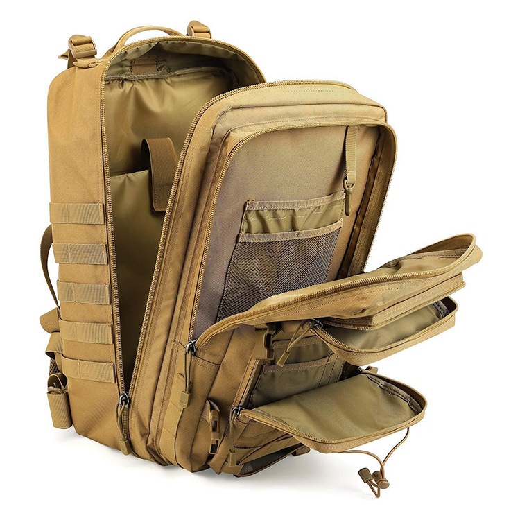 ActiveGo Cross-border Outdoor 3P MOLLE Tactical Bag Large Capacity Waterproof Mountaineering Hiking Camping Sports Backpack_voghion.com