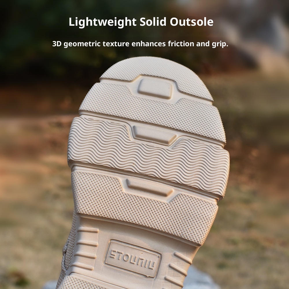 ShoeGlobe Outdoor Ultra-Light Waterproof Puncture-Resistant Training Boots For Men, Non-Slip, Windproof, Sandproof Desert Boots,_voghion.com