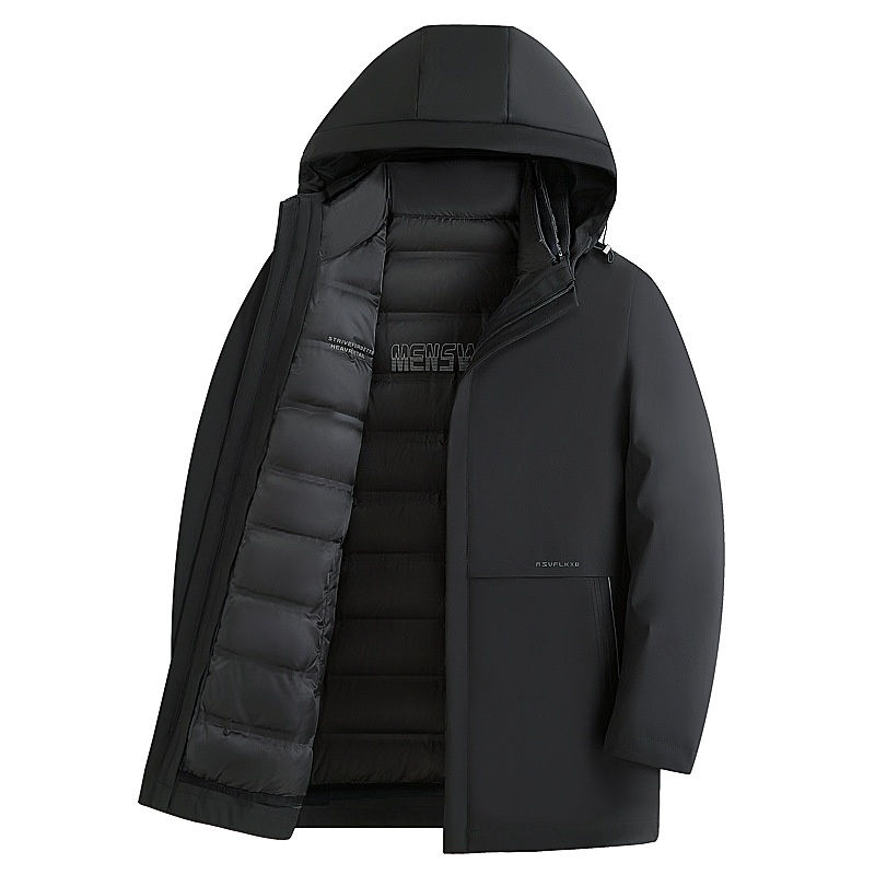 boy High-end Cold-proof New National Standard Casual Thickened Middle-aged Men's Coat Warm Goose Hooded Down Jacket_voghion.com