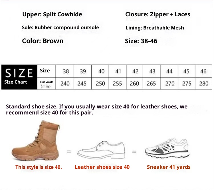 ShoeGlobe Stivali da lavoro tattici alti, antiscivolo, ammortizzanti, sottili, con tomaia in mesh, impermeabili, traspiranti, scarpe da trekking_voghion.com