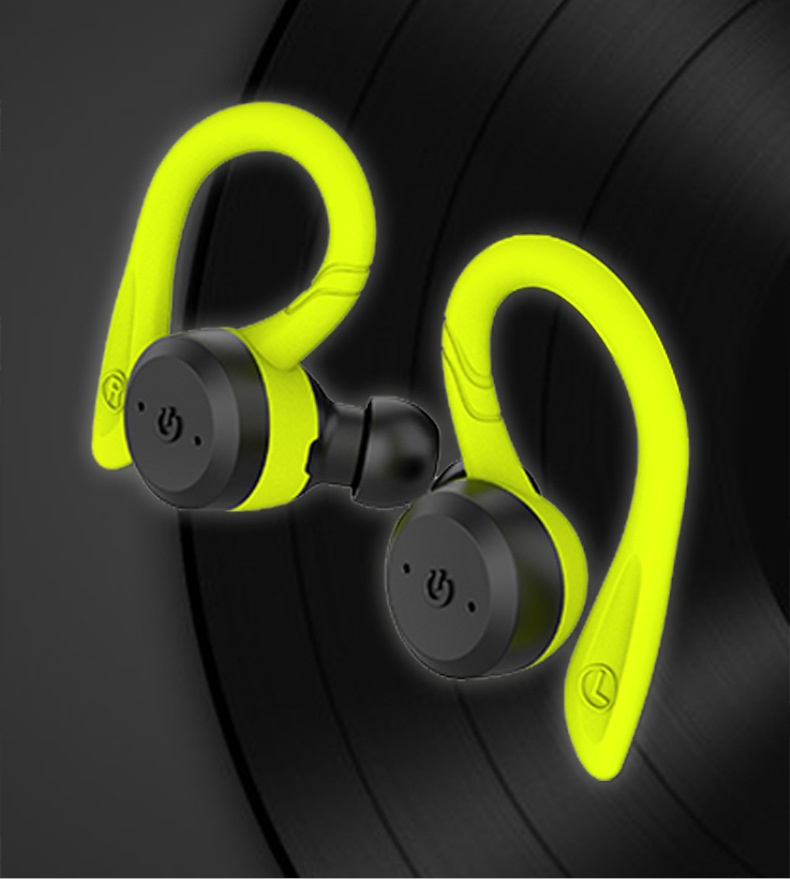 3c In-Ear Sports Headphones Waterproof Long Standby Wireless Bluetooth Earphones High Battery_voghion.com