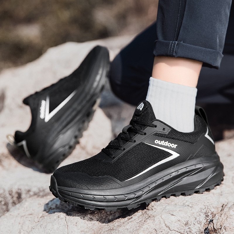 ShoeGlobe Outdoor-Wanderschuh für Herren, Herbstneuheit: Wasserdicht, rutschfest, abriebfest, leicht, stoßdämpfend, für jedes Gelände_voghion.com