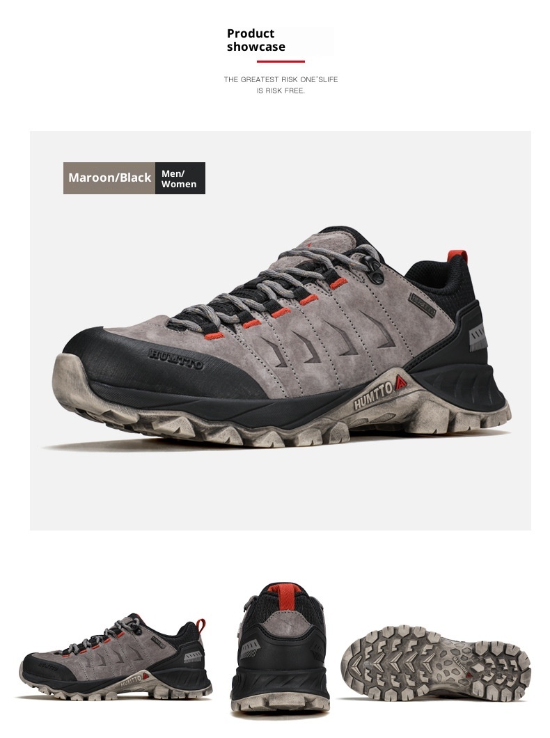 ShoeGlobe Hantu Hiking 2025 Spring New Outdoor Women's Non-Slip Foot Protection Grippy Cushioning Wear-Resistant Casual Trekking_voghion.com