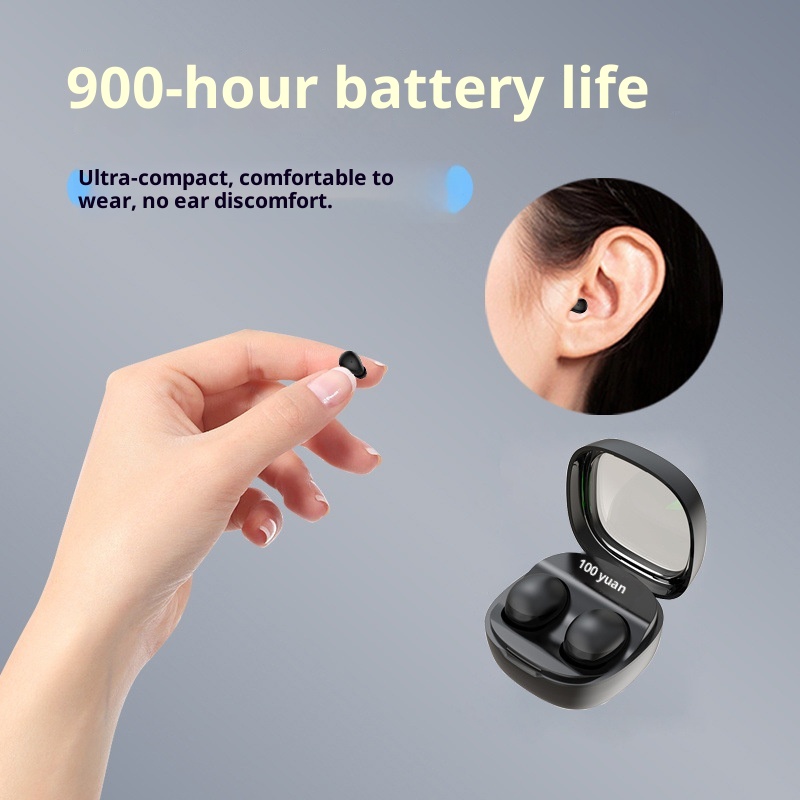 3c Sleep Bluetooth Earbuds True Wireless New Mini Ultra Small No Flashing Light Noise Cancelling In-Ear Unisex Earphones_voghion.com