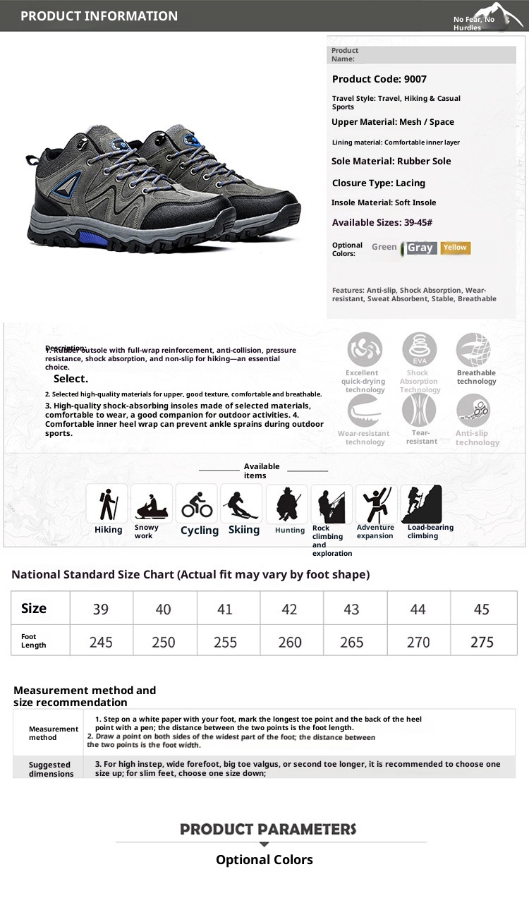 ShoeGlobe, scarpe da trekking da uomo di grandi dimensioni, spesse, impermeabili, antiscivolo, foderate in pile, in cotone, da viaggio, stivali da neve per esterni_voghion.com