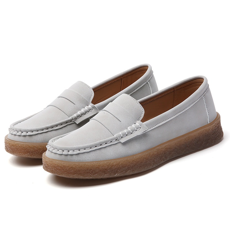 2025 Hot-selling nieuwe stijl loafers gepolijst rijden grensoverschrijdende Europese en Amerikaanse grote maten damesschoenen_voghion.com