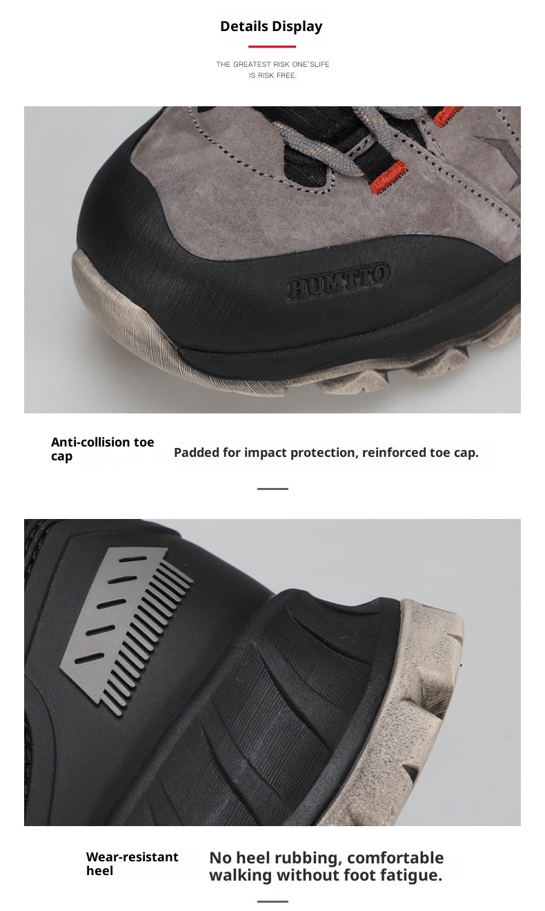 ShoeGlobe Hantu Hiking 2025 Spring New Outdoor Women's Non-Slip Foot Protection Grippy Cushioning Wear-Resistant Casual Trekking_voghion.com