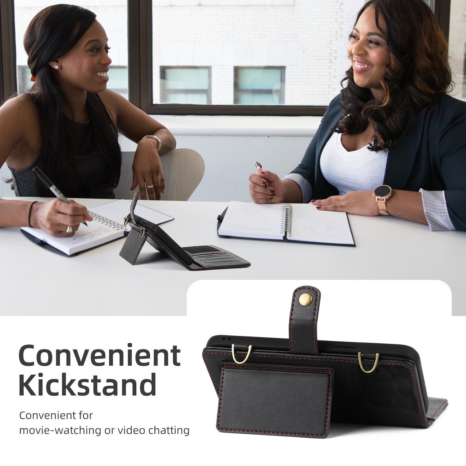 TechGlobe TechGlobe Bestseller 15ProMax Handyhülle aus Leder mit diagonalem Kreuzdesign, passend für iPhone 15, multifunktionale Brieftaschen-Handyhülle S23U_voghion.com