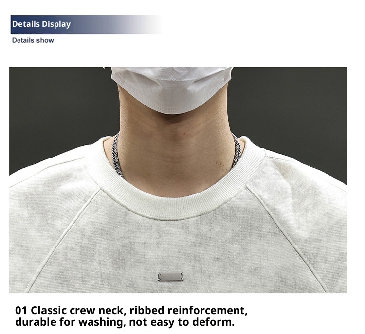 Maglietta a maniche lunghe alla moda in stile americano per uomo, 2025, nuova felpa da uomo di alta qualità, strato di base largo per giovani, per primavera e autunno_voghion.com