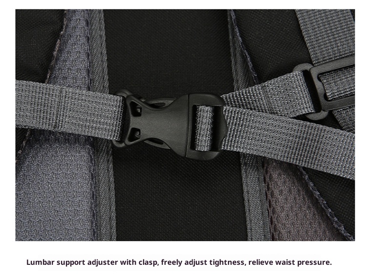 Zaino estivo ActiveGo, nuovo, da trekking, per sport all'aria aperta, a doppia spalla, per uomo, grande capacità, campeggio, viaggi, resistente all'usura_voghion.com