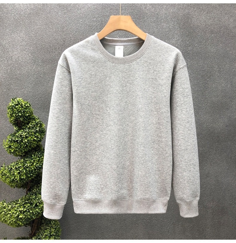 boy Men's Sweatshirt Versatile 2025 Autumn Winter New Round Neck Long Sleeve Trendy Loose Casual Base Shirt_voghion.com