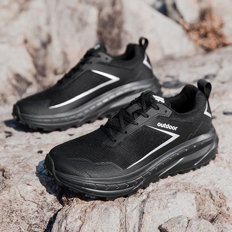 ShoeGlobe Outdoor-Wanderschuh für Herren, Herbstneuheit: Wasserdicht, rutschfest, abriebfest, leicht, stoßdämpfend, für jedes Gelände_voghion.com