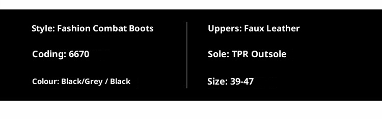 ShoeGlobe Cross-Border Russland Ukraine Herbst Winter Schwarzer Herren-Flachabsatz mit rutschfester Sohle, verdickter Schaft, griffig, für Wanderungen, sofort lieferbar_voghion.com