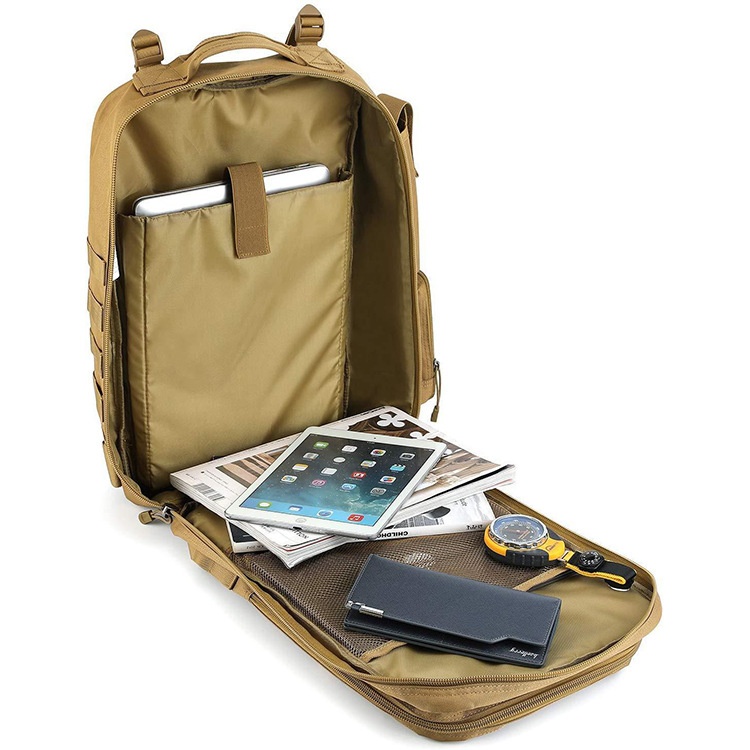 ActiveGo Cross-border Outdoor 3P MOLLE Tactical Bag Large Capacity Waterproof Mountaineering Hiking Camping Sports Backpack_voghion.com