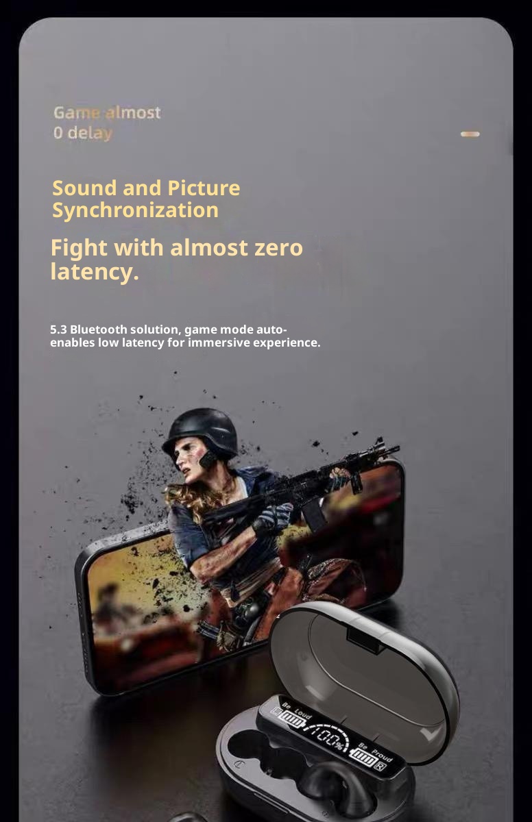 3c Kabellose Clip-On-In-Ear-Sport-Kopfhörer mit Anti-Drop-Funktion, HiFi-Klangqualität, Bluetooth-Großhandel_voghion.com