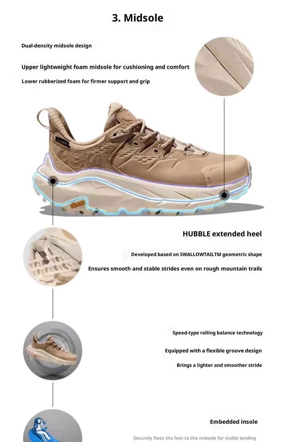 ShoeGlobe GTX Kaha 2 Unisex Low-Top Sports Height Increasing Wear-Resistant Non-Slip Thick-Soled Running Outdoor Hi Shoes_voghion.com