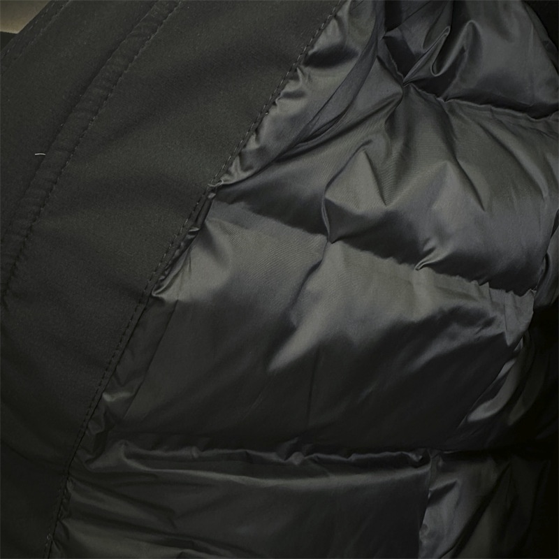 Winterdaunenjacke im gleichen Stil für Herren, trendige Marke, attraktive Kapuzenjacke, Arbeitskleidung, dicker, warmer Mantel_voghion.com