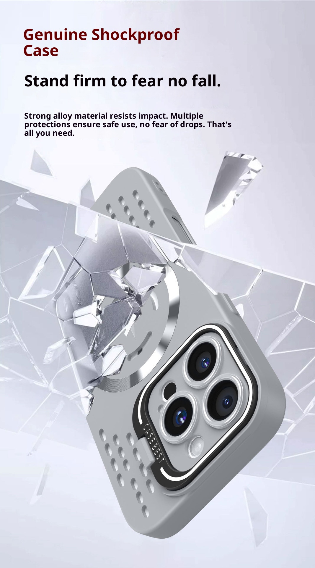 TechGlobe Lightning CD Pattern compatibile con 16 telefoni con supporto invisibile per iPhone 14, custodia morbida in silicone magnetica per iPhone 15 Pro Max_voghion.com