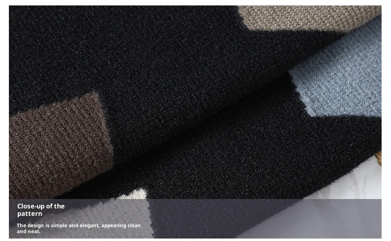 1 Anyang Maglione caldo e spesso con colletto a camicia da uomo in due pezzi autunno inverno 2024 all'ingrosso_voghion.com