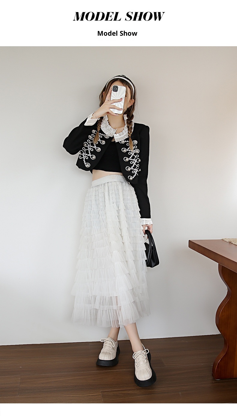 Shell Toe Dames Leren Franse Retro Dikke Zool Casual Enkel Schoenen Britse Stijl Leuke College Studenten Loafers_voghion.com