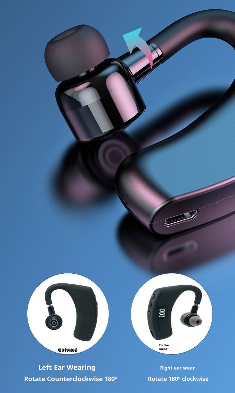 3c V9 Auricolari Bluetooth True Wireless con Display Digitale, Over-Ear, In-Ear, con Cancellazione del Rumore, Batteria a Lunga Durata, Vendita all'Ingrosso_voghion.com
