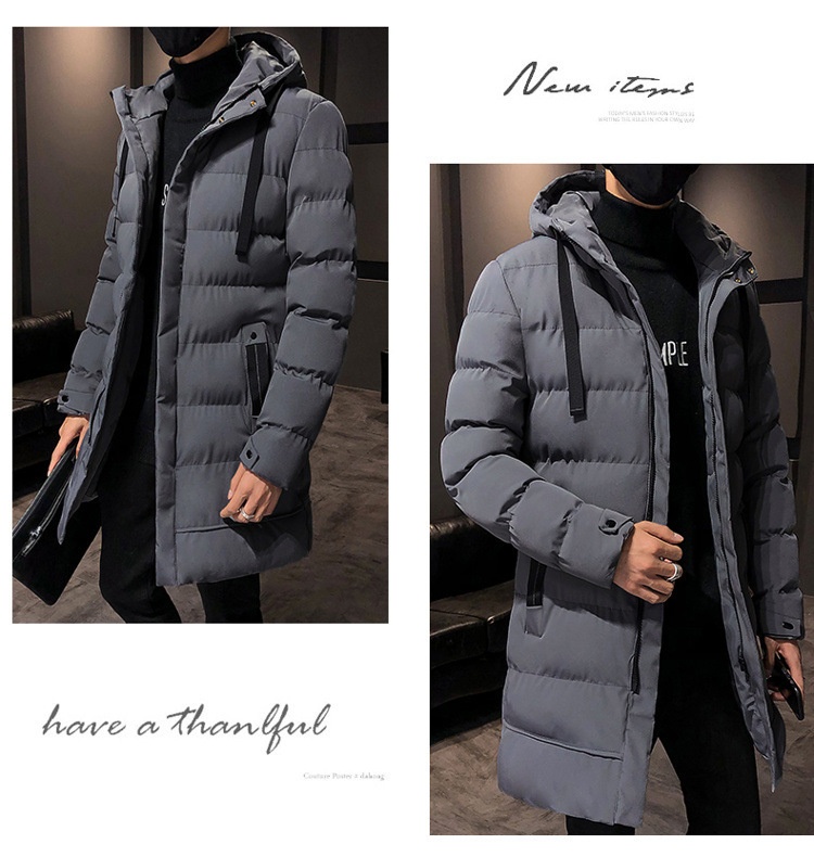 Herren-Midlong-Mantel im koreanischen Stil, trendig, dick gefüttert, Winter 2022, neue Daunen-Baumwolljacke_voghion.com