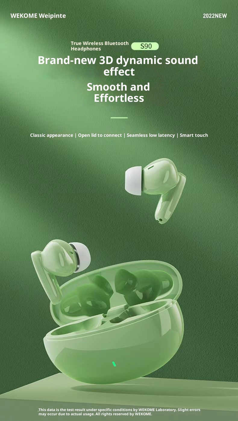 3c S90 TWS Bluetooth 5.3 Nuovi auricolari stereo sportivi in-ear modello privato transfrontaliero wireless_voghion.com