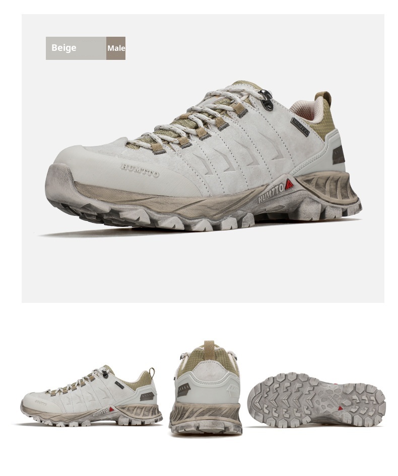 ShoeGlobe Hantu Hiking 2025 Spring New Outdoor Women's Non-Slip Foot Protection Grippy Cushioning Wear-Resistant Casual Trekking_voghion.com