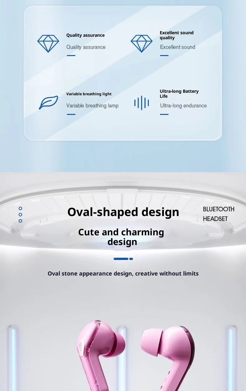 3c 2025 New Bluetooth Earphones True Wireless High-Quality Sound Sports Noise-Cancelling In-Ear Long Battery Life_voghion.com