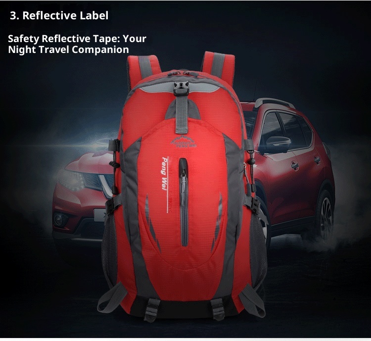ActiveGo Pengwei Men's Backpack School Outdoor Sports Hiking Bag Water-Resistant Casual Trekking Portable Large Capacity_voghion.com
