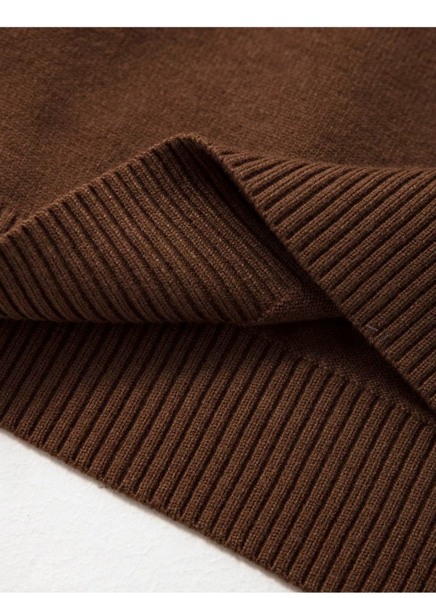 Neuer Herrenpullover für Frühling und Herbst, langärmelig, lässig, mit Stehkragen, halbem Reißverschluss, schmal geschnitten, Strickmode, figurschmeichelnd_voghion.com