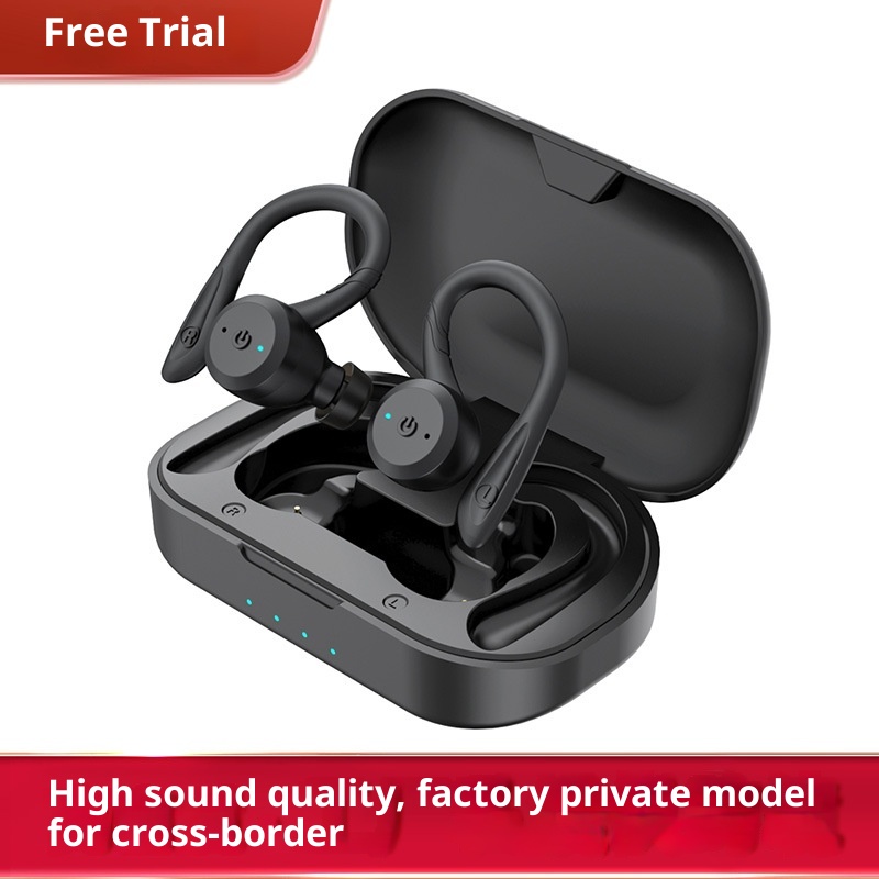 3c In-Ear Sports Headphones Waterproof Long Standby Wireless Bluetooth Earphones High Battery_voghion.com