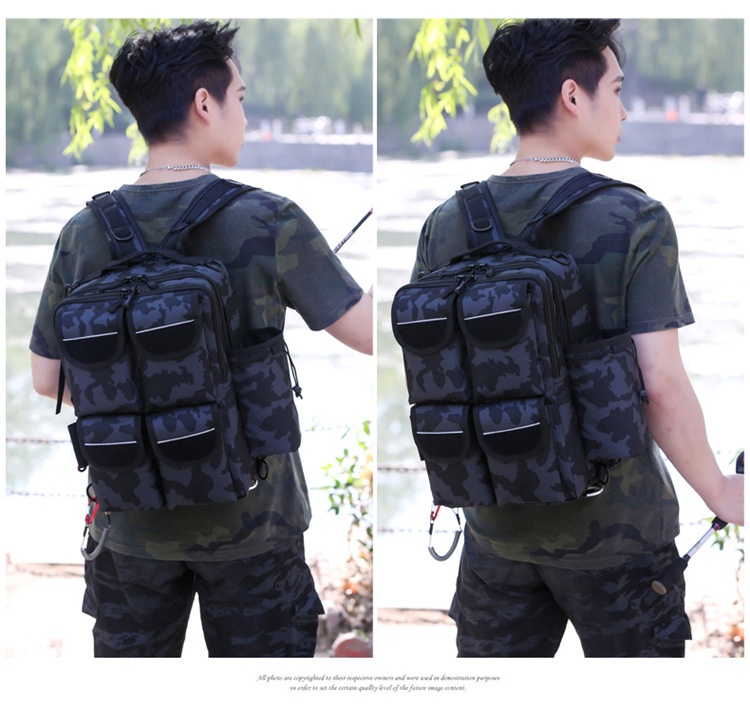 ActiveGo 2021 New Lure Men Travel Climbing Small Camouflage Sports Bag Outdoor Tactical Backpack Large Capacity_voghion.com