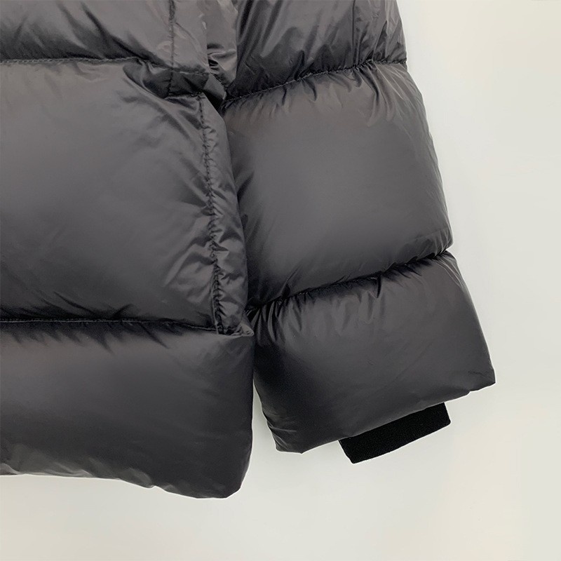 Doudoune homme SUBHUMAN, couleur unie, fermeture éclair, coupe ample, légère et chaude._voghion.com