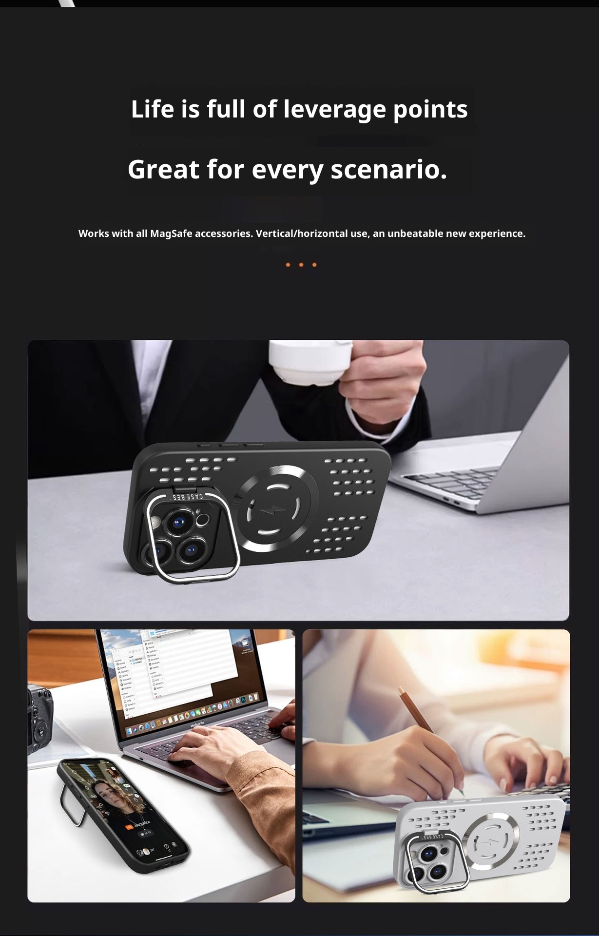 TechGlobe Lightning CD Pattern compatibile con 16 telefoni con supporto invisibile per iPhone 14, custodia morbida in silicone magnetica per iPhone 15 Pro Max_voghion.com